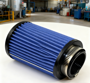 Filtre à air à haut débit durable pour <span class=keywords><strong>moto</strong></span>, type cône en papier, remplacement pour l'<span class=keywords><strong>admission</strong></span> d'air de <span class=keywords><strong>moto</strong></span> universelle - Product Image 2