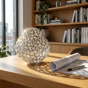 Servizio di Stampa 3D Personalizzata per Modelli Architettonici Decorativi e Prototipi di Tralicci Industriali con Finitura Metallica - Product Image 2