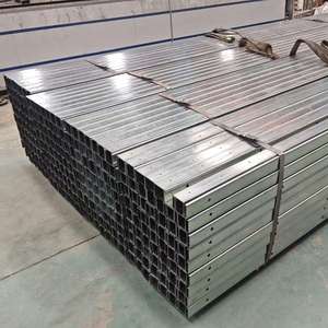 Profilés en acier galvanisé à fentes de plusieurs tailles, profilés en U galvanisés avec trous - Product Image 4