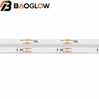 Bande LED COB RGBCW 24V à Installation Facile, 18/35 Cuivre, PCB 12mm, 840D/M, 21W/M, Coupeable à 3,57cm, Couleurs CCT, Idéale pour Magasins de Vêtements