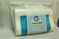 Sac en PVC transparent non tissé pour oreiller/drap/couverture