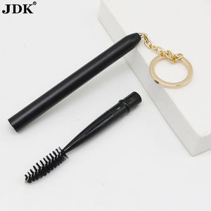 Kuas Maskara Alis Aplikator Bulu Mata, Sikat Kosmetik Portabel Mata dengan Tutup untuk Perjalanan - Product Image 4