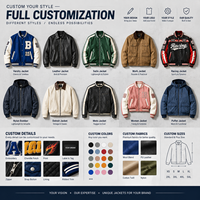 Chaqueta de Cuero Estilo Cafe Racer Personalizada OEM, Chaqueta Universitaria con Diseño Bordado, Chaqueta de Motociclista de Piel de Cordero Premium OEM