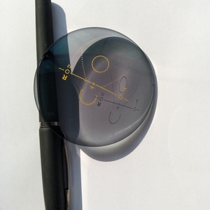 Lentes fotocromáticas graduales fotocromáticas, lentes ópticas progresivas de plástico multifocales de calidad OOD 1,56 - Product Image 5