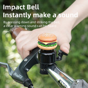 Decoración niños dibujos animados <span class=keywords><strong>bicicleta</strong></span> campana chico <span class=keywords><strong>bicicleta</strong></span> de montaña Universal campana Scooter Mini <span class=keywords><strong>bicicleta</strong></span> hamburguesa campana - Product Image 3