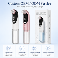 Produit OEM Beauti : Nettoyeur facial électrique à micro-bulles, aspiration des points noirs, traitement de l'acné et des boutons, nettoyage des pores