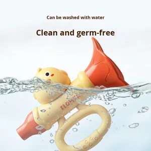 Trombetta Giocattolo per Bambini, Piccola Tromba a Forma di Pulcino, Strumento Musicale in Plastica per Bambini e Bambine - Product Image 4