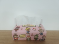 Tisu Wajah Sekali Pakai 2 Lapis Qiaodou dari Pulp Daur Ulang Harga Grosir Murah, Model Dompet 18x20cm, Untuk Penggunaan di Rumah, Kemasan Kustom