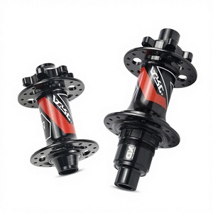 ดุมล้อจักรยานเสือภูเขา CNC ความแม่นยำสูง 6 ตัวล็อค 3 ฟัน ชุบอโนไดซ์ รุ่น MT009F/R/ 32H/28H พร้อมดุมล้อ MTB รองรับ XD MS 12 สปีด - Product Image 1