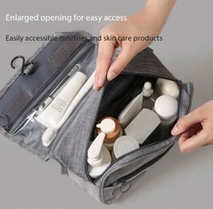 Trousse de Toilette Suspendue Maxfree, Trousse de Maquillage Cosmétique pour Femme et Homme, Grande Capacité, Étanche, Portable, Trousse de Toilette de Voyage - Product Image 5