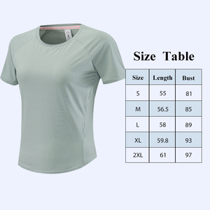 Camiseta Deportiva Ligera y Transpirable para Mujer, Cuello Redondo, Mangas Cortas Holgadas para Correr - Product Image 5