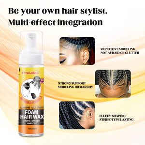 Vente en gros de <span class=keywords><strong>mousse</strong></span> pour contrôle des frisottis, cheveux et boucles, <span class=keywords><strong>tresses</strong></span>, fixateur avec spray - Product Image 2