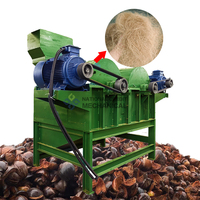 Machine efficace d'extraction de fibres de noix de coco, décortiqueuse/défibreuse de coques de noix de coco, extracteur de fibres de coco