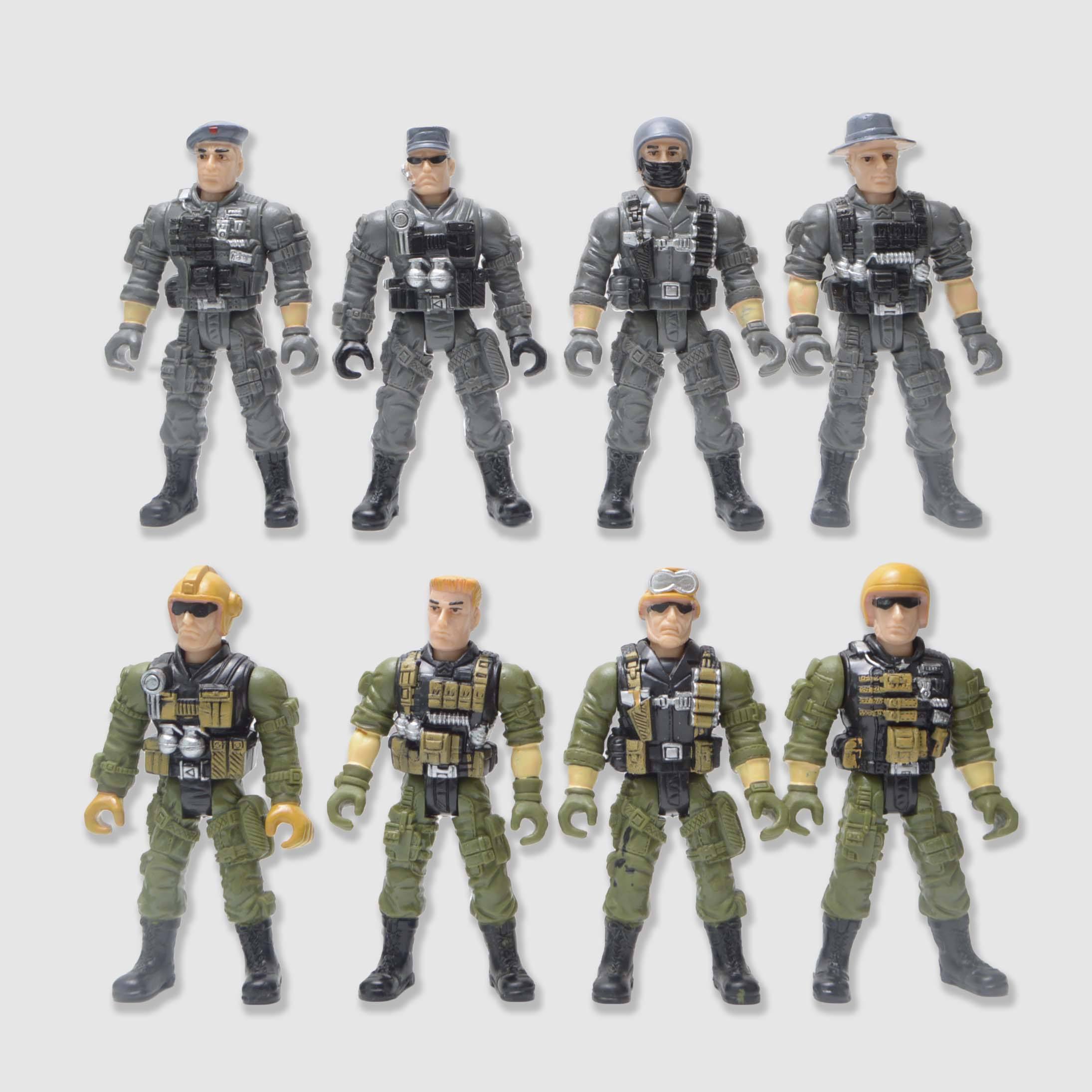 Soldado PequeÃ±os Guerreros Juguetes Calidad Conjunto De Soldados