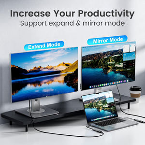 Adaptateur USB C vers HDMI SYONG 4K60Hz, [Robuste et portable] Adaptateur Type-C HDMI, Convertisseur Thunderbolt 3/4 vers HDMI pour moniteur, iPhone - Product Image 2