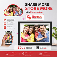 Pabrik NO 1 OEM ODM Layar Sentuh Premium 10.1 Inci Memori 32GB Pilihan Hadiah Terbaik untuk Penjualan Liburan Bingkai Foto Digital Frameo