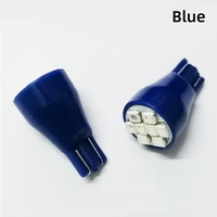 T15 # Lampe clignotante LED 906 Wedge Base 3528 8SMD 12V AC/DC pour machine de jeu de flipper