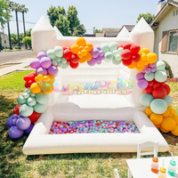 Château gonflable Funworld personnalisé sur le thème de Doraemon en PVC pour fêtes d'enfants et mariages, installation facile, piscine à balles