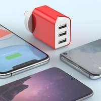 Vente en gros AU plug usb chargeur mural adaptateur qc 3.0 chargeur rapide 18w 20w usb c australie chargeur rapide pd