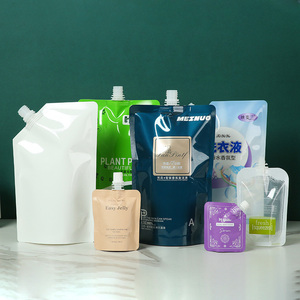 Custom Printing Doypack Detergent Liquid Refill Packaging <b>Bag</b> Liquid Soap Spout Pouch Shampoo <b>Packing</b> Stand Up Packaging <b>Bags</b> - Product Image 2