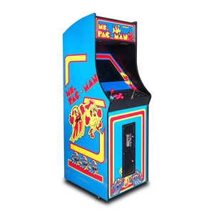 Platzsparendes kommerzielles 22-Zoll-LCD-Arcade-Gehäuse mit 2 Spielern, schwarzen Joysticks, beleuchteter LED-Oberseite und Game-Over-Display - Product Image 2