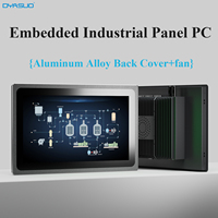 Panel PC Industrial Integrado DYASUO, IP65 Resistente al Agua, J1900/i3/i5, Wi-Fi 6/BT, Android/Linux/Win, Pantalla Táctil Capacitiva de 10 Puntos