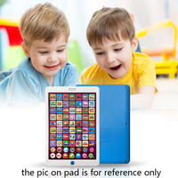 Nouveau Design Kids Tablet Pad Jouet d'étude éducatif précoce pour les tout-petits Machine d'apprentissage avec musique et son Alimenté par batterie