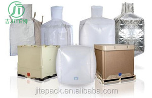 <strong>IBC</strong> 1000L Square Bottom Antistatic Embossed Plastic Bag <strong>Packaging</strong> Made in China - Product Image 3