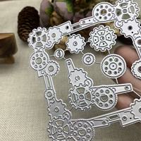 Matrice de découpe en métal pour albums photo DIY, boîtes cadeaux, cartes en papier, cartes de vœux et scrapbooking