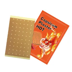 Private Label Tiger Balm Capsicum Hot Plaster Pain Relief Patches for Arthritis