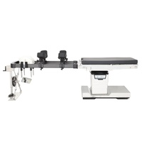 Table d'imagerie radiolucente en fibre de carbone, table d'opération fluoroscopique 1200 mm, transparence pour la chirurgie de la colonne vertébrale et interventionnelle
