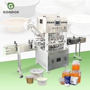 Glass Bucket Seal Tray <b>Map</b> Film Automatic Tube Roll Cutting Double Bottle Jar Aluminum Foil Sealing Machine - Product Image 1