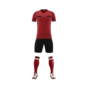 Nuovo Design Maglie da <span class=keywords><strong>Calcio</strong></span> all'Ingrosso Divisa da Arbitro di <span class=keywords><strong>Calcio</strong></span> <span class=keywords><strong>Nera</strong></span> Uniforme da Arbitro - Product Image 5