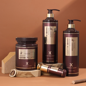 Factory Manufacturer 900ml <strong>Shampoo</strong> and Conditioner Set Deep Repair Moisturizing Nano Botox Keratin Collagen <strong>Shampoo</strong> - Product Image 1