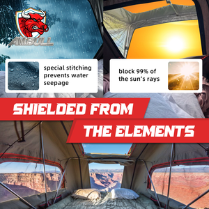 Ambull Factory 4x4 Camion Voiture Camping en plein air 2-3 Personnes Tentes <span class=keywords><strong>de</strong></span> <span class=keywords><strong>toit</strong></span> étanches <span class=keywords><strong>Tente</strong></span> <span class=keywords><strong>de</strong></span> <span class=keywords><strong>toit</strong></span> en aluminium à coque dure <span class=keywords><strong>Tente</strong></span> <span class=keywords><strong>de</strong></span> <span class=keywords><strong>toit</strong></span> <span class=keywords><strong>de</strong></span> voiture <span class=keywords><strong>Toit</strong></span> <span class=keywords><strong>de</strong></span> <span class=keywords><strong>toit</strong></span> - Product Image 3