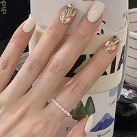 Venta al por Mayor de Fábrica: 24 Uñas Artificiales Reutilizables de ABS, Marca Privada Personalizada, Uñas Postizas de Cobertura Completa con Empaque