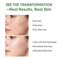 Crème hydratante pour le visage à la capsule de matcha, soin de la peau végétalien avec logo personnalisé, crème pour les taches brunes, hydratation, blanchiment, crème faciale en capsule
