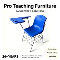 Chaises en plastique pour l'école, chaises de conférence, chaises de formation, empilables, pliables, pour étudiants, pour réunions, ergonomiques, industrielles