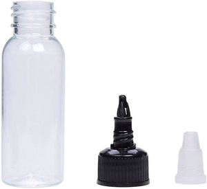 PET Custom Color Screen Printed Hair Oil Dye <b>Paint</b> Nozzle Sauce Squeeze Applicator Beauty Packaging Bottles Twist Dispensing Cap - Product Image 4