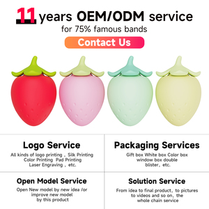 S-Hande Premium 8 Frekanslı Sevimli Çilek Şeklinde Klitoris Emici Vibratör Kadınlar İçin Seks Oyuncağı - Product Image 3