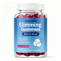 Complément Alimentaire Gommes Minceur Saveur Baies Naturelles Formule OEM 60 Unités pour Femmes Adultes Favorise un Métabolisme Sain