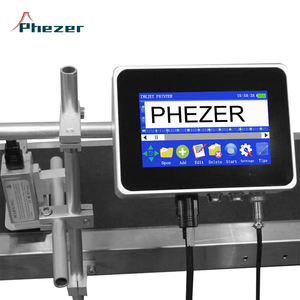 Online-Chargennummer-Tintenstrahldrucker und Haltbarkeitsdatum-Druckmaschine für Reissäcke, Dosen, Flaschen und Etiketten - Product Image 1