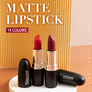 <span class=keywords><strong>Maquillage</strong></span> en gel minéral explosif, tête de balle, rouge à lèvres rouge mat, hydratant, longue durée, rendu des couleurs tendance - Product Image 5