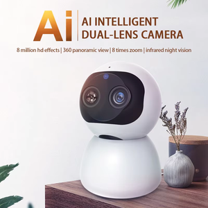 Nueva llegada 1080P Detección de rostros Lente dual <span class=keywords><strong>Carecam</strong></span> Pro Seguridad inalámbrica WiFi CCTV IP PTZ Cámara - Product Image 3