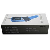 Herramienta de diagnóstico de corriente Ac/dc, medidor de abrazadera de corriente de ancho de banda de 400hz, 20mA a 650a Dc con conector Bnc, Cc-650