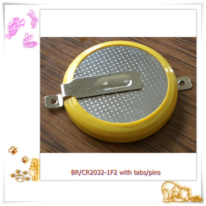 Piles au lithium <span class=keywords><strong>CR2032</strong></span> 3V avec languettes de soudure pour PCB - Product Image 3