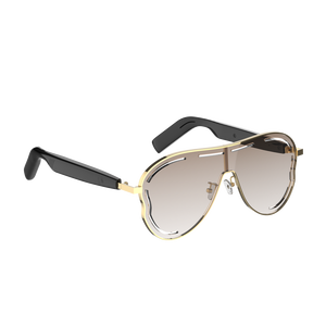Lunettes de soleil intelligentes SG-26 Pro avec son stéréo sans fil, assistant IA, étanches, design pliable pour appels, commande tactile, 7-8 heures d'autonomie - Product Image 3