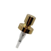 Pulvérisateur à pompe en aluminium-plastique personnalisé, bouchons de bec verseur pour parfum, fonction anti-fuite, divers logos de marques, expédition en vrac, couvercles de bouteilles