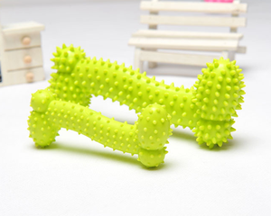 Juguetes Masticables de Goma Ecológicos con Forma de Hueso y Coloridos para Perros - Uso en Interiores y Exteriores - Product Image 5