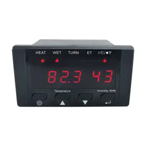 Digital Temperature And Humidity Controller Two Sensors Fahrenheit & Celsius Incubator HT-10 Temperature Controller